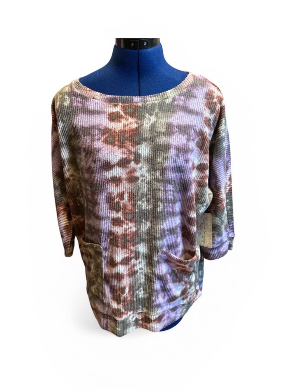 New French Laundry Top With Pockets